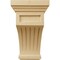 Ekena Millwork 5 1/2"W x 5 1/2"D x 10"H Fluted Corbel, Alder COR05X05X10FLAL - alternate 3